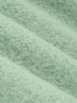 Boiled Wool Double Breasted Overcoat