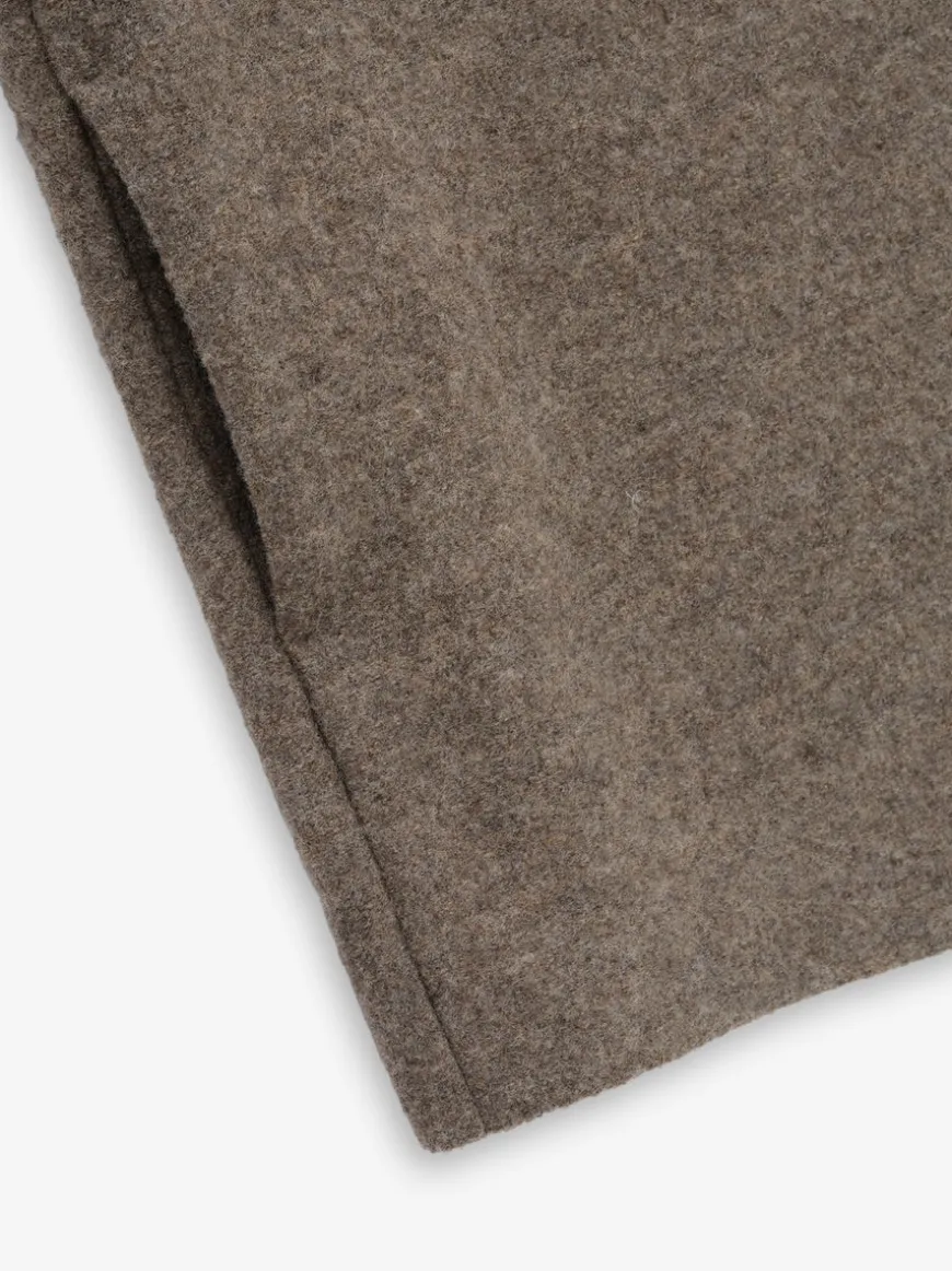 Boiled Wool Short Sleeve Jacket