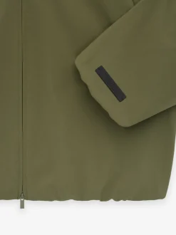 Bonded Nylon Hooded Bomber