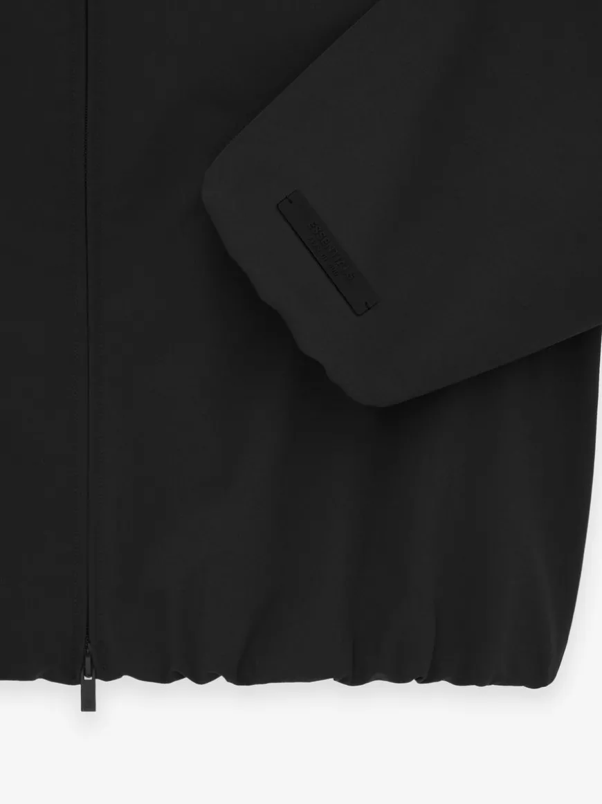 Bonded Nylon Hooded Bomber