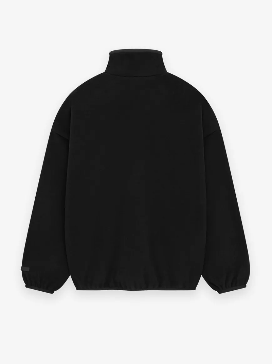 Brushed Half Zip Pullover