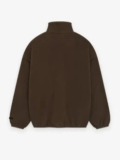 Brushed Half Zip Pullover
