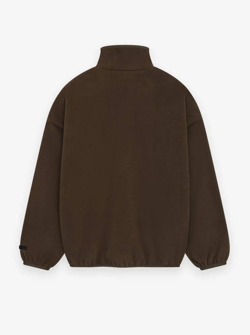 Brushed Half Zip Pullover