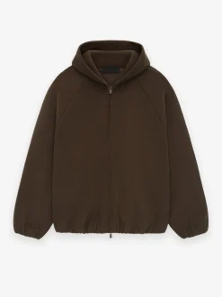 Brushed Hooded Bomber