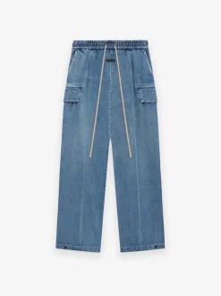 Denim Cargo Pant