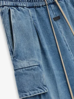 Denim Cargo Pant