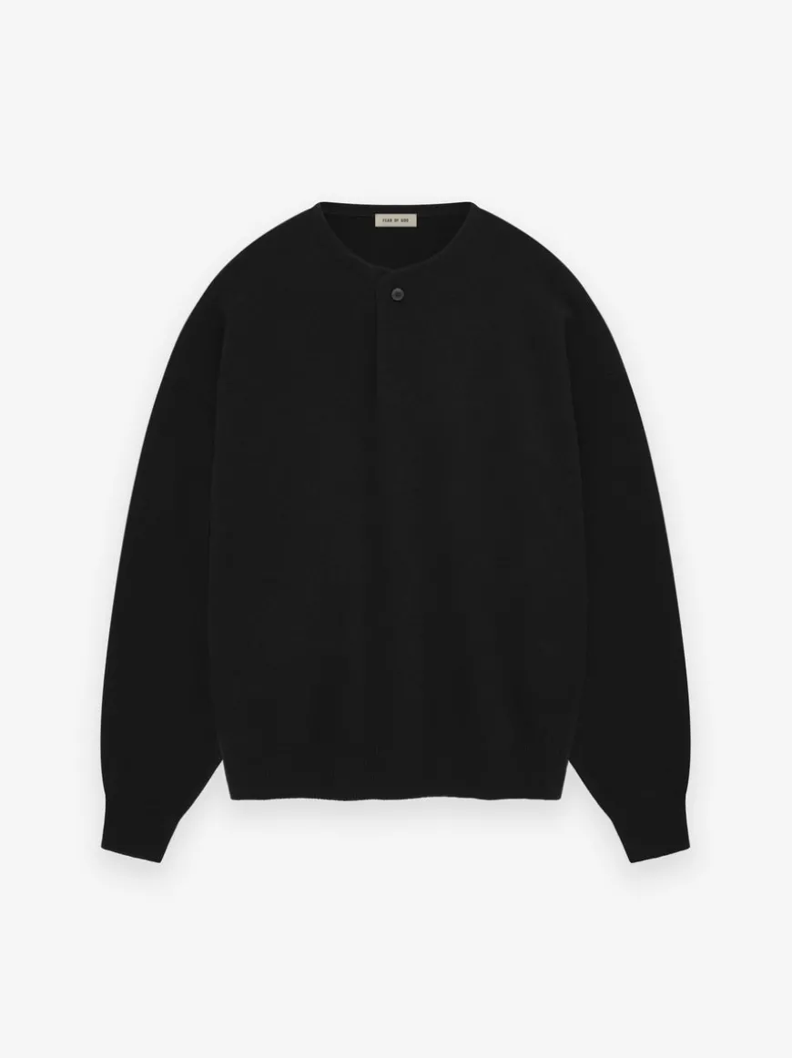 Fine Knit Henley