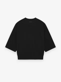 Fine Knit Henley Tee