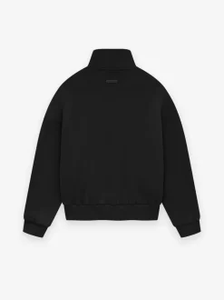 Fleece Half Zip Mockneck