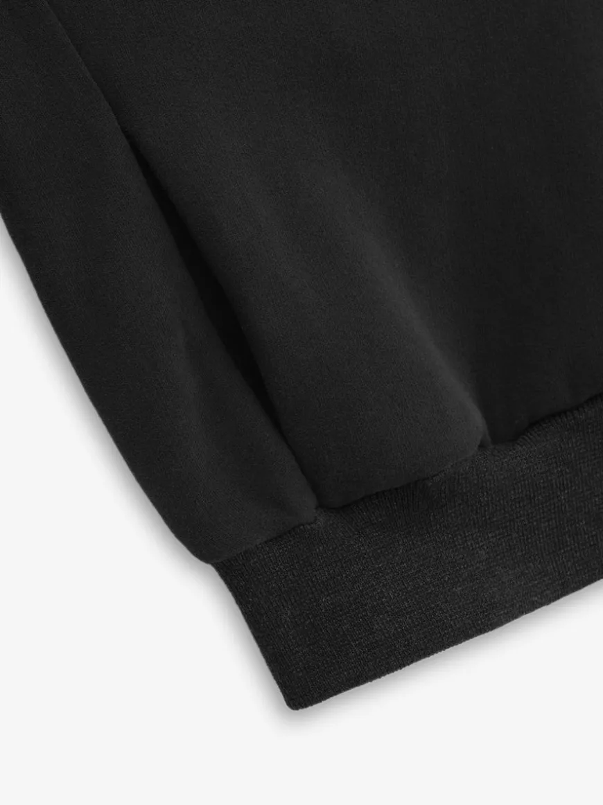 Fleece Half Zip Mockneck