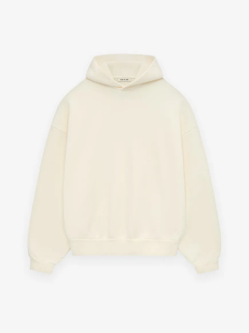 French Terry Overlapped Hoodie