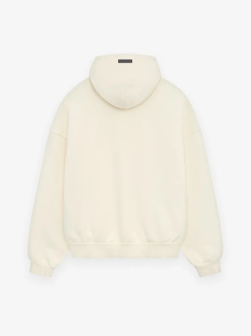 French Terry Overlapped Hoodie