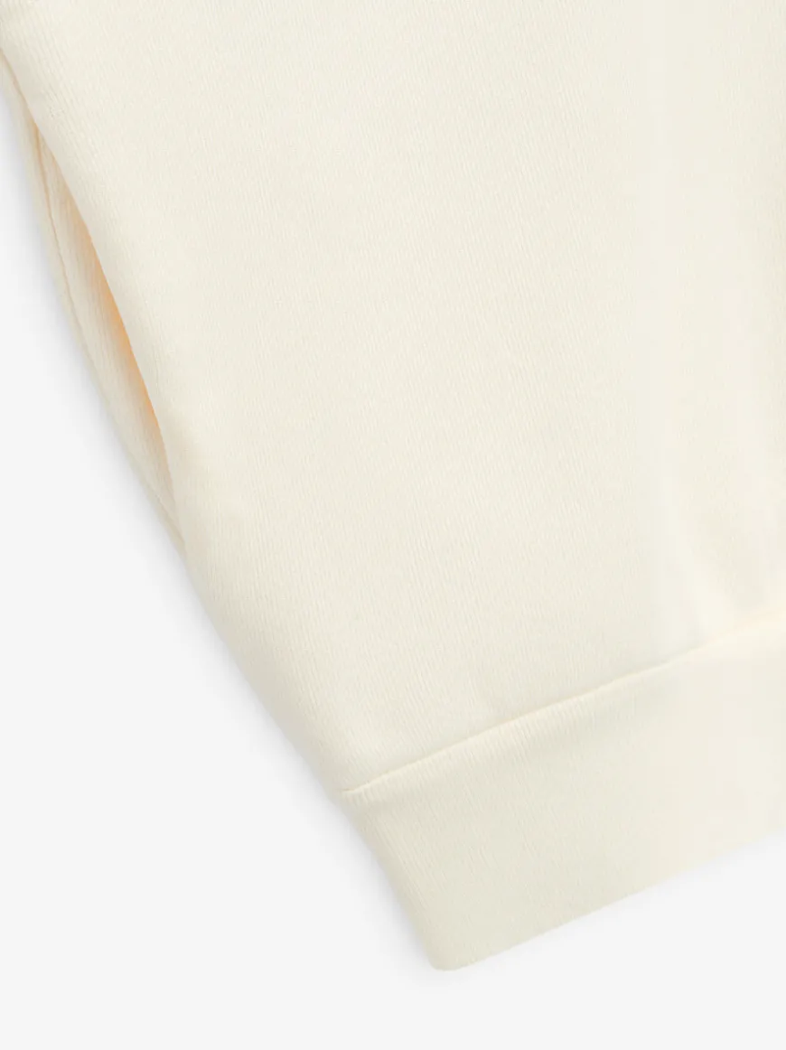 French Terry Overlapped Hoodie