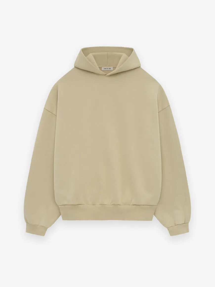 French Terry Overlapped Hoodie
