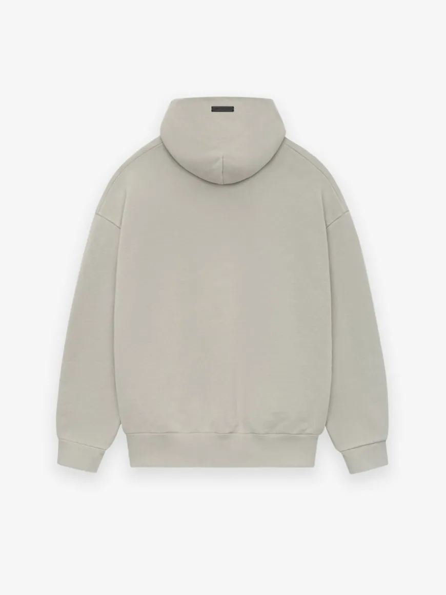 French Terry Overlapped Hoodie
