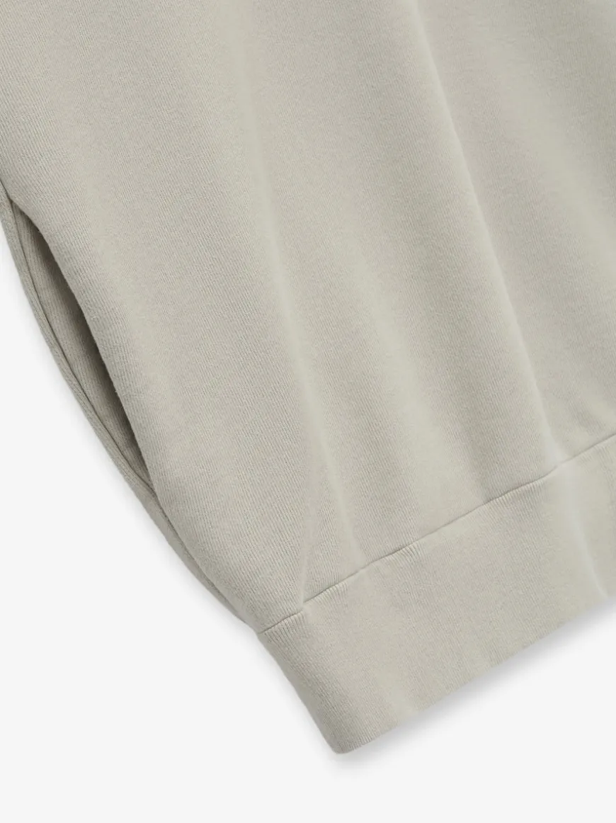 French Terry Overlapped Hoodie