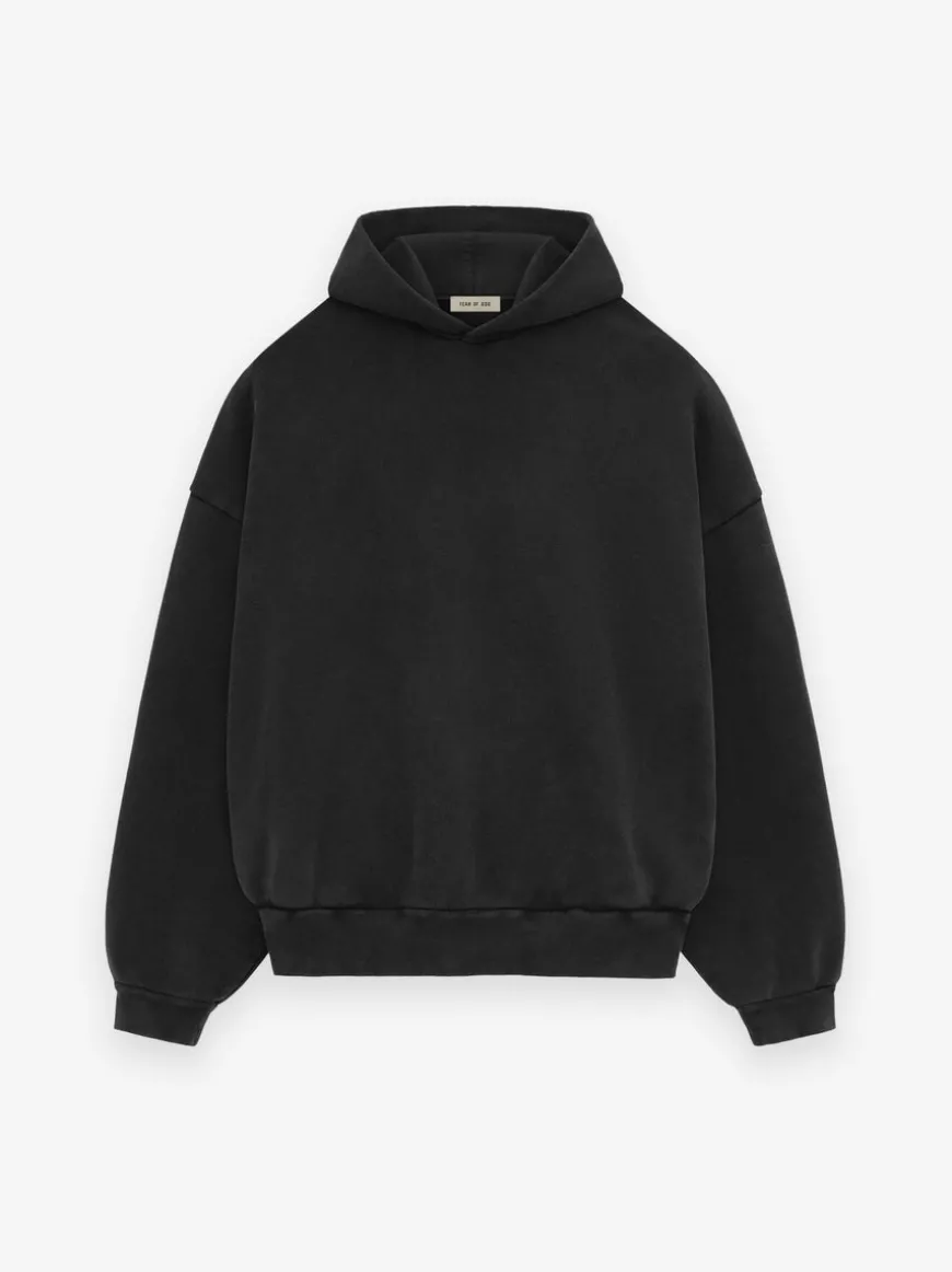 French Terry Overlapped Hoodie