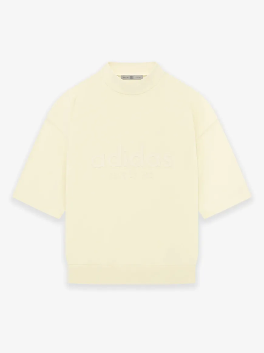 Heavy Jersey 3/4 Mock Tee