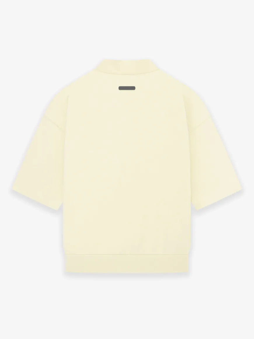 Heavy Jersey 3/4 Mock Tee