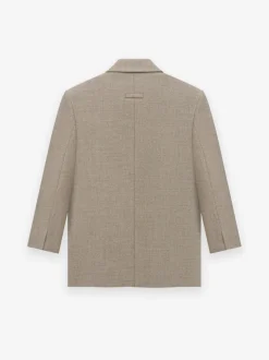 Heavy Wool Twill Relaxed Blazer