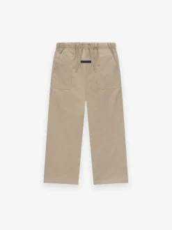 Kid's Textured Nylon Tech Pants