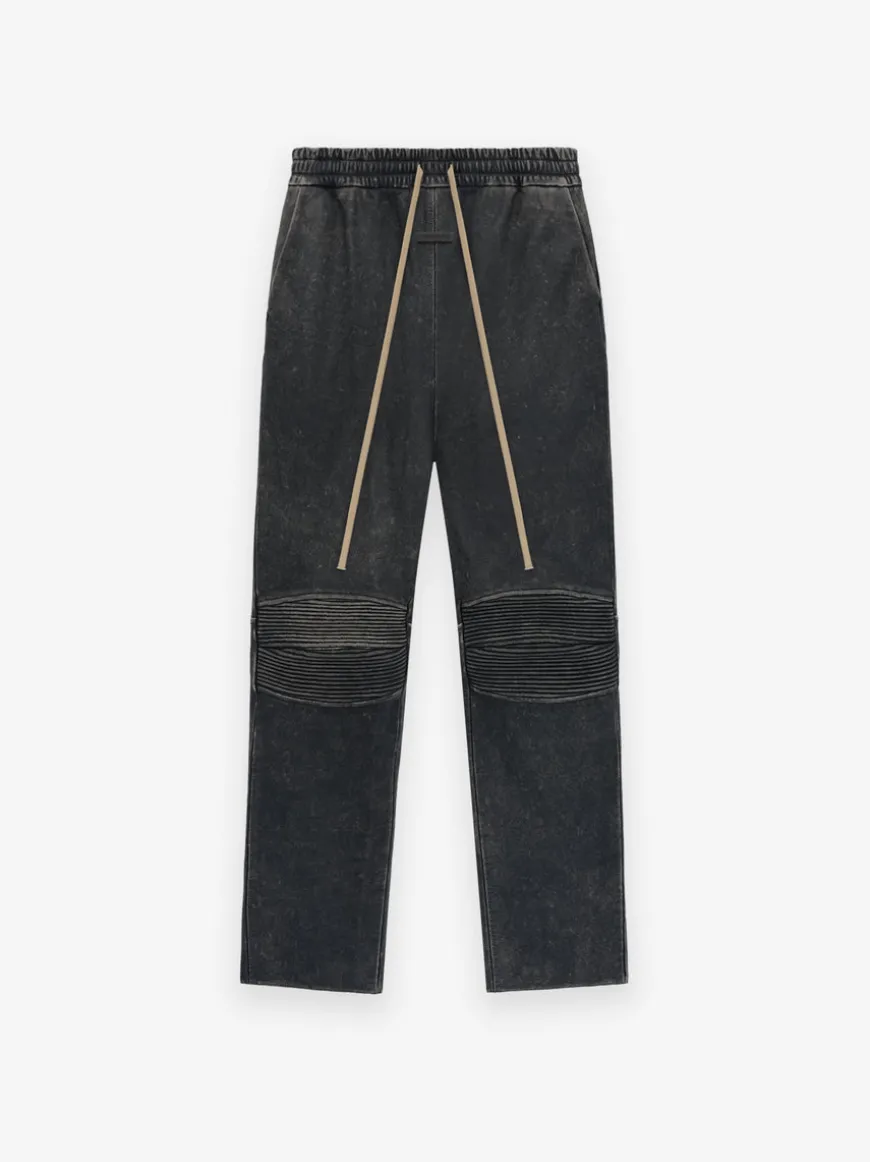Leather Moto Pants