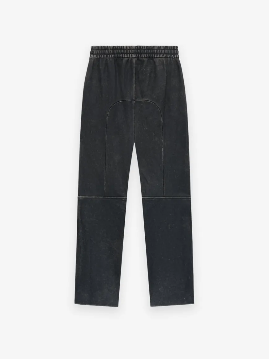 Leather Moto Pants
