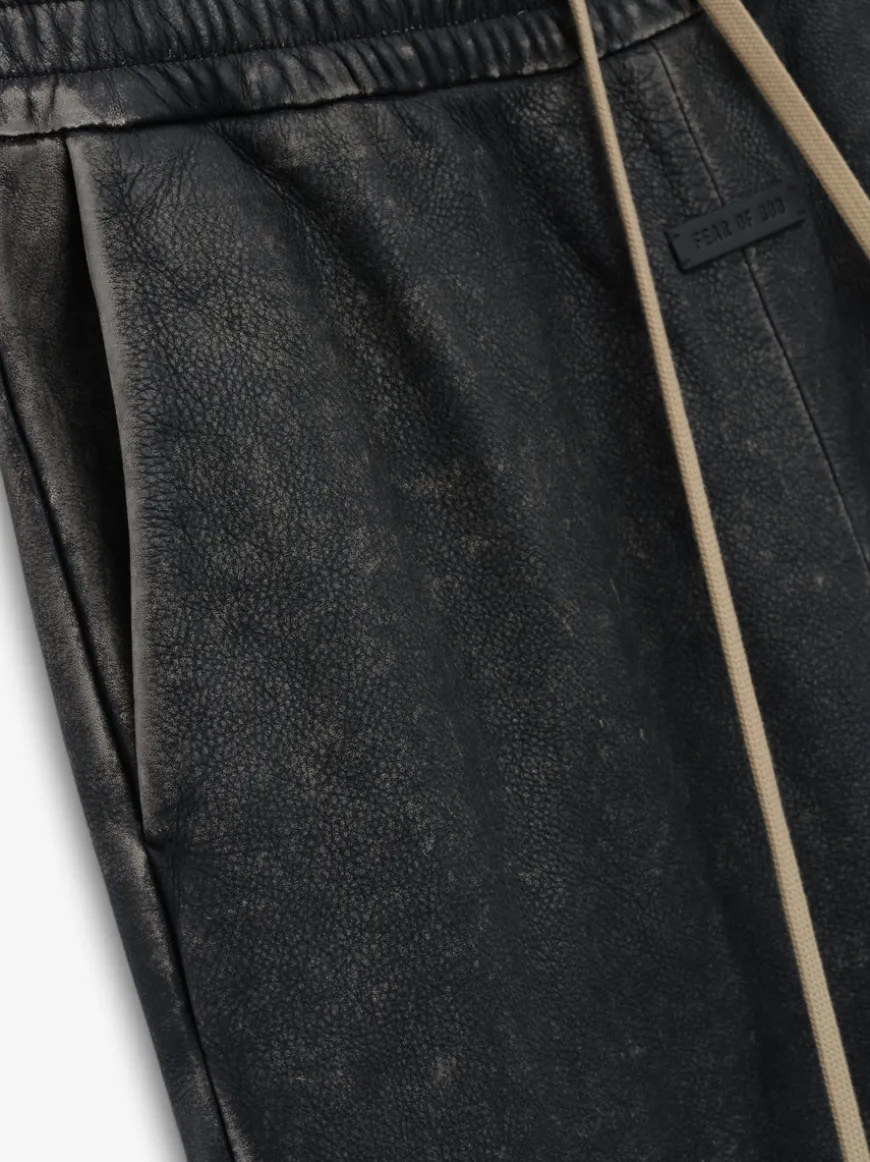 Leather Moto Pants