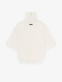 Merino Knit High Neck Tee