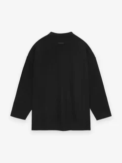 Merino Logo Patch Long Sleeve Tee