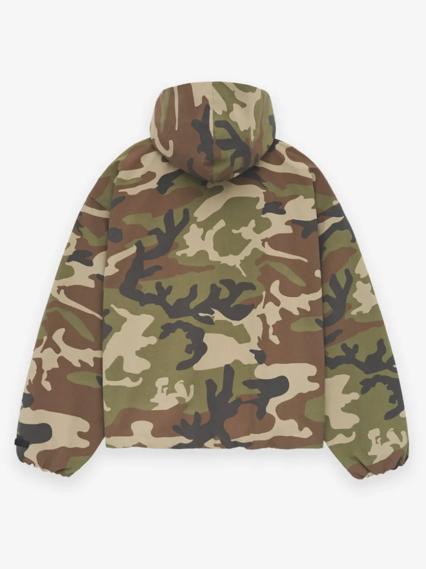 Military Nylon Hooded Anorak