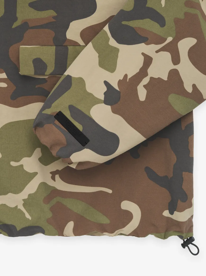 Military Nylon Hooded Anorak