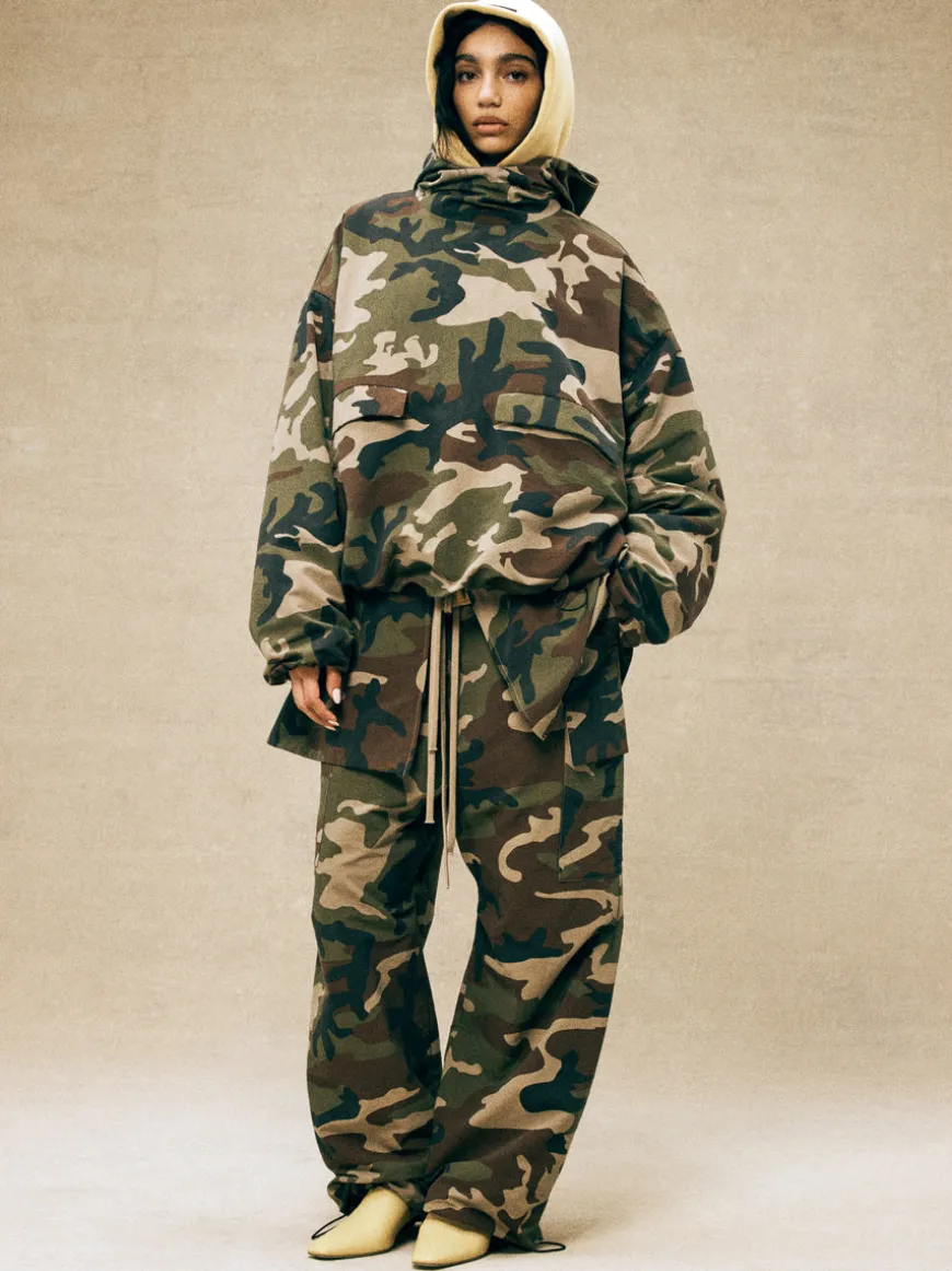 Military Nylon Hooded Anorak
