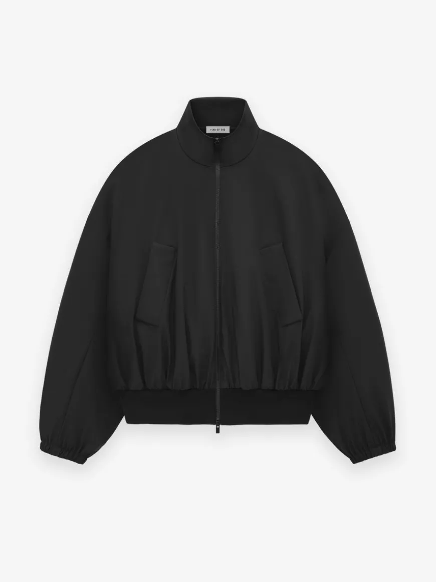 Nylon Vented Track Jacket