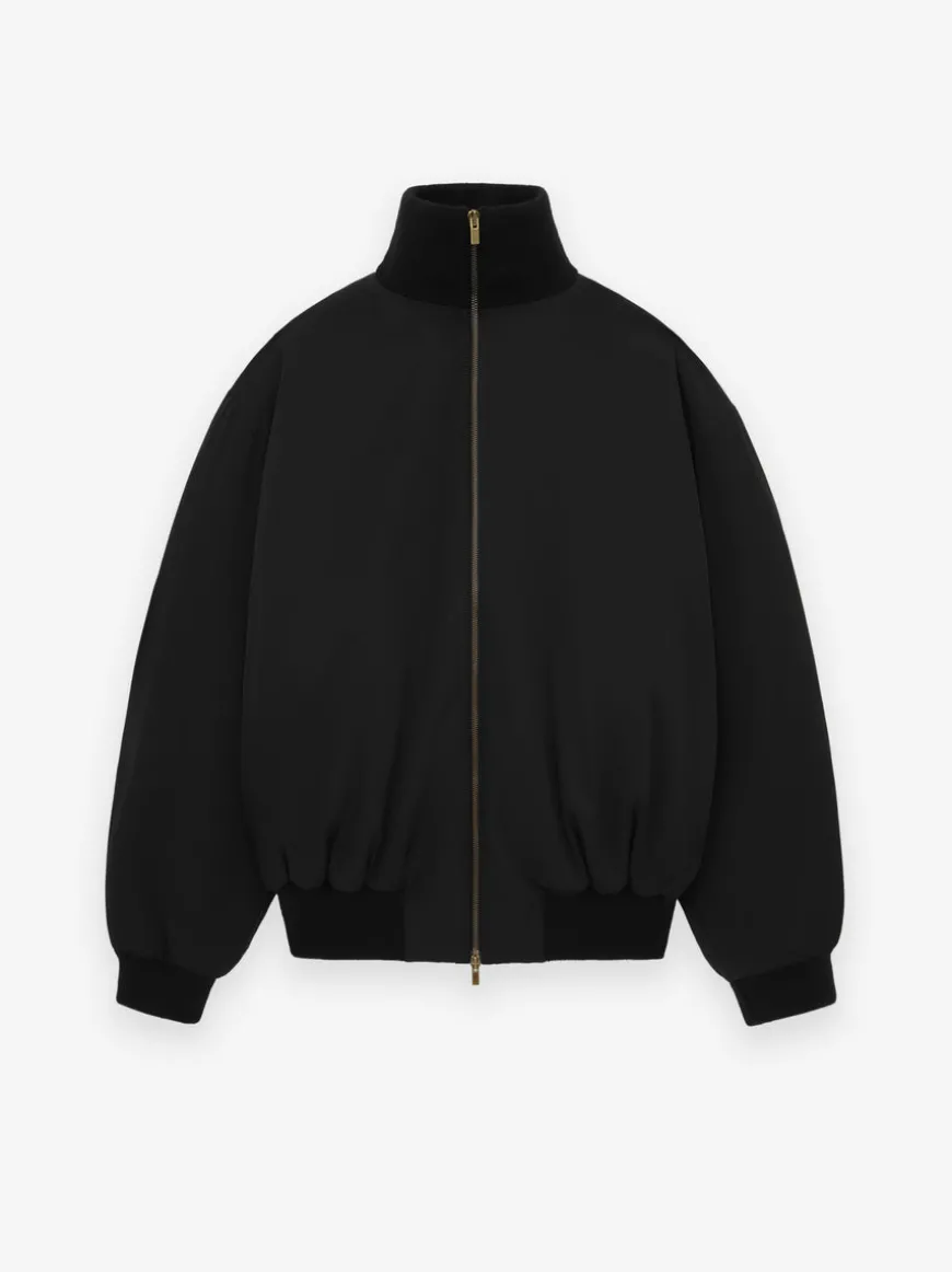 Nylon Wool Bomber
