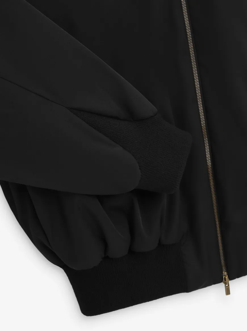 Nylon Wool Bomber
