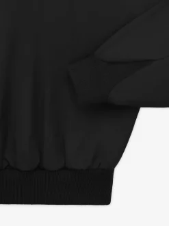 Nylon Wool High Neck Pullover
