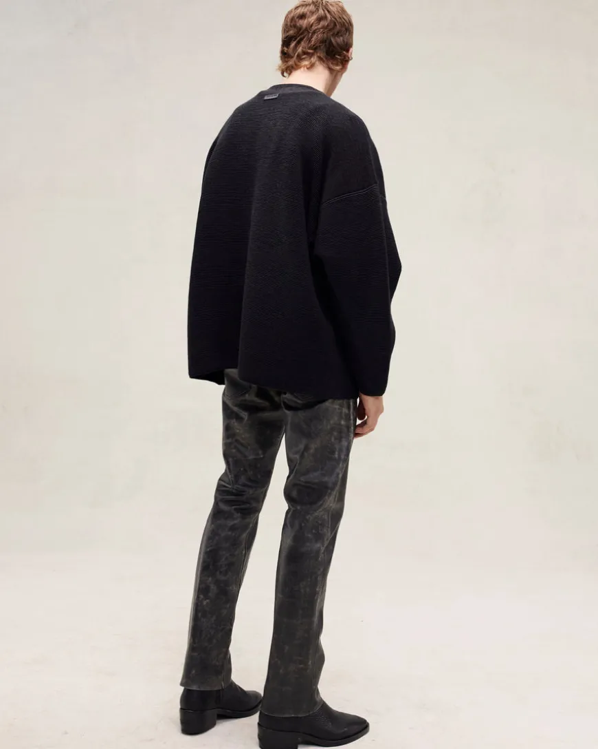 Ottoman Straight Neck Sweater