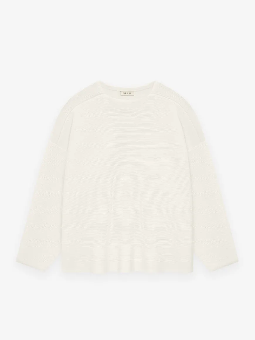 Ottoman Straight Neck Sweater
