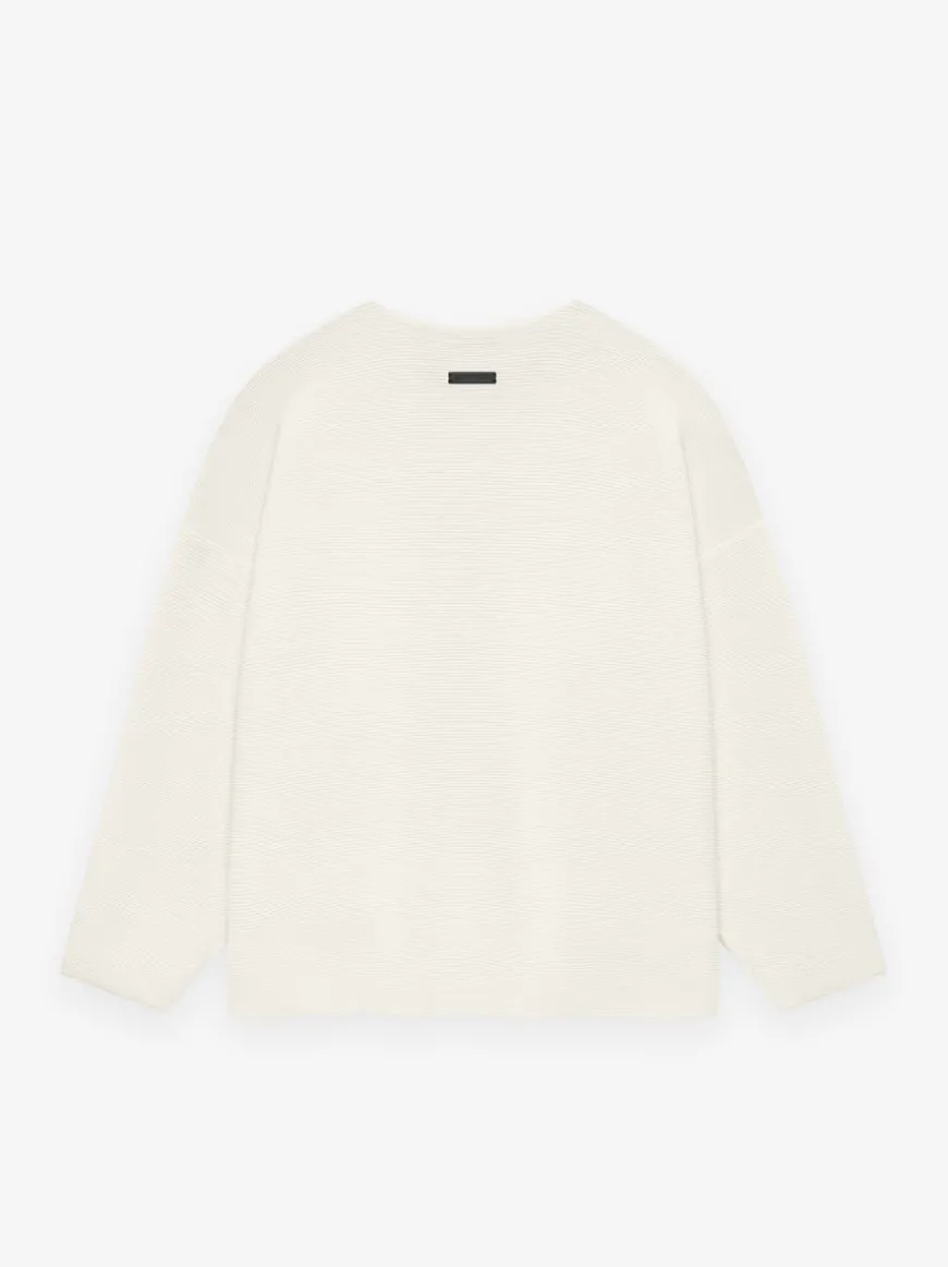 Ottoman Straight Neck Sweater