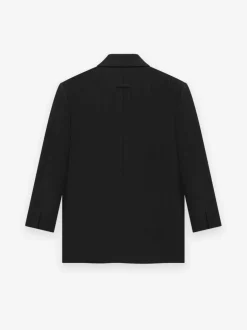 Pinstripe Relaxed Blazer
