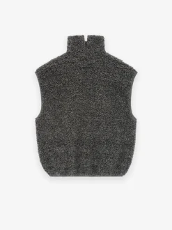 Polar Fleece High Neck Muscle Tee