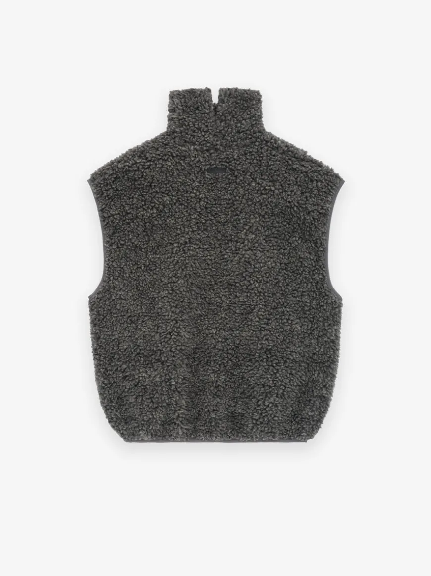 Polar Fleece High Neck Muscle Tee