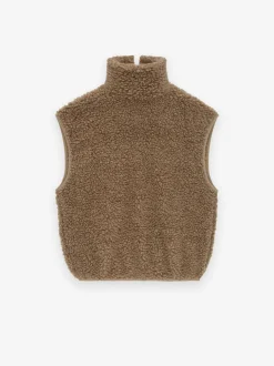 Polar Fleece High Neck Muscle Tee
