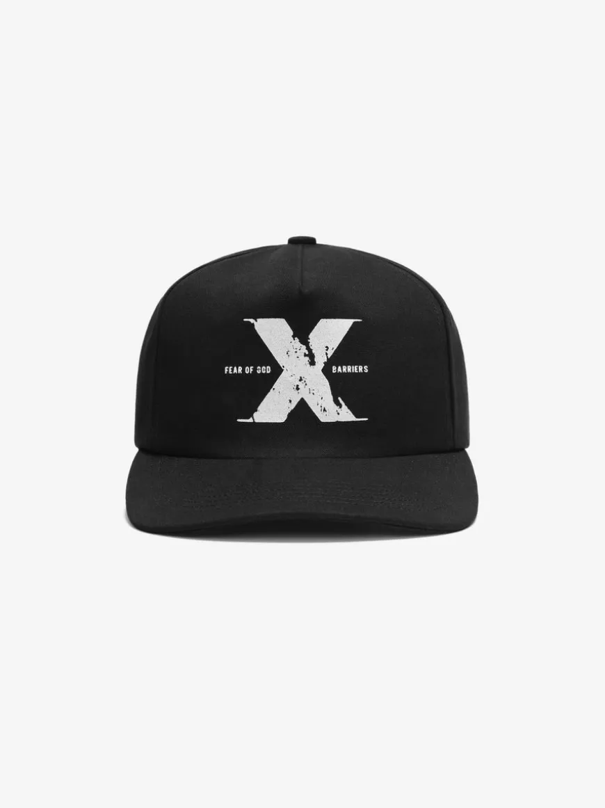 Printed "X" Snapback