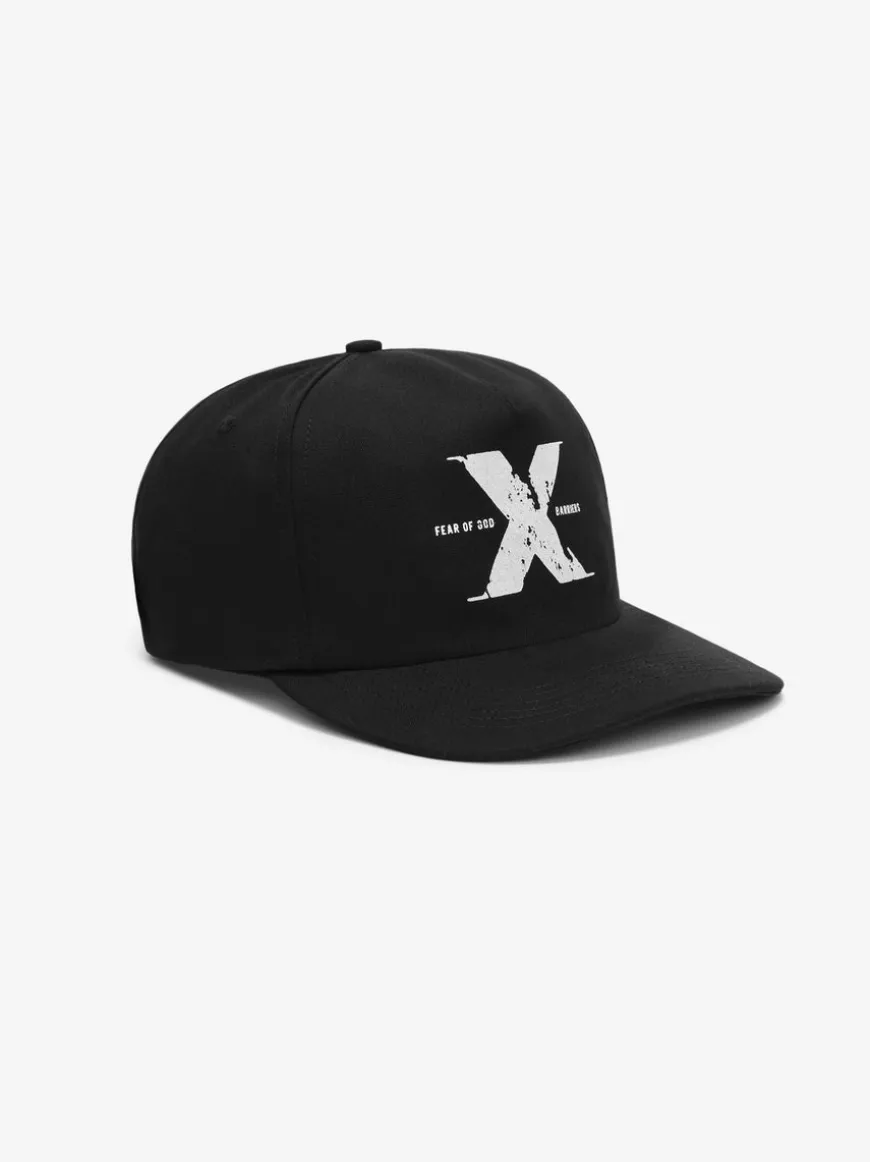 Printed "X" Snapback