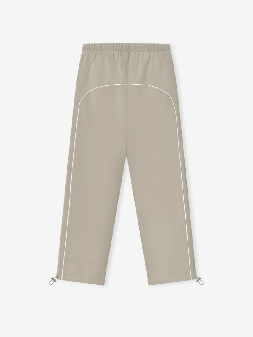 Relaxed Fleece Sweatpant With Piping