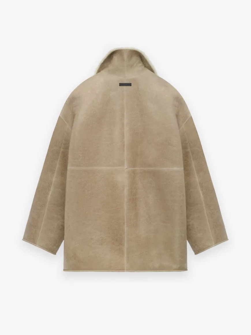 Sherpa Shawl Collar Jacket