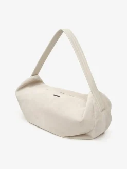 Suede Shell Bag
