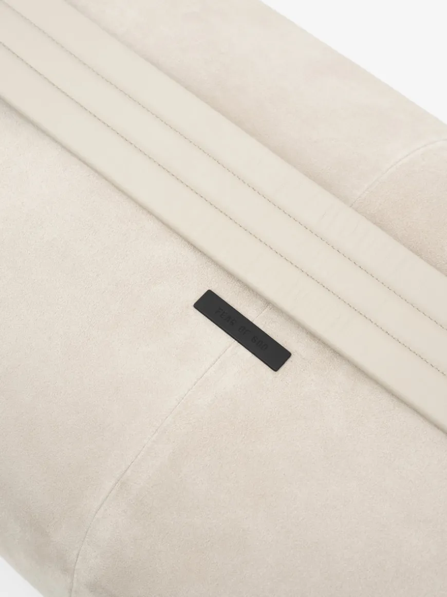Suede Shell Bag